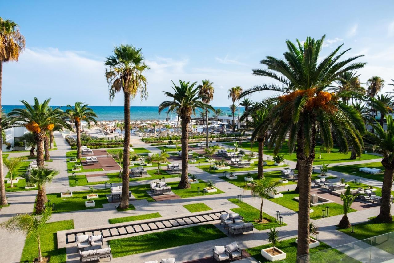 Les Orangers Garden Villas And Bungalows Ultra All Inclusive Hammamet Exterior foto The beach of the resort