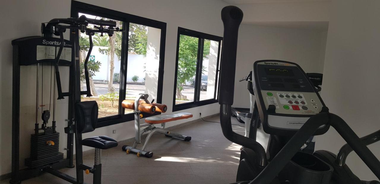 Les Orangers Garden Villas And Bungalows Ultra All Inclusive Hammamet Exterior foto The gym at the hotel